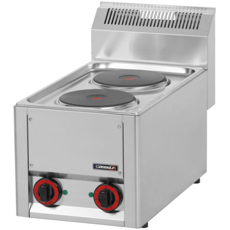 Fourneau électrique à Poser 2 Feux T 33  - Casselin