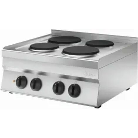 Fourneau Électrique Professionnel - 4 PL - 650 - L700 - AT - Bartscher