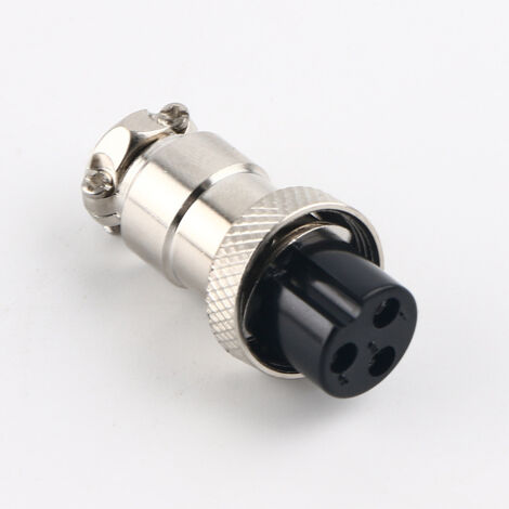 Fournir un connecteur femelle aéronautique GX16-3 broches, une prise aéronautique M16, une prise capteur DF16 et un connecteur GX16.