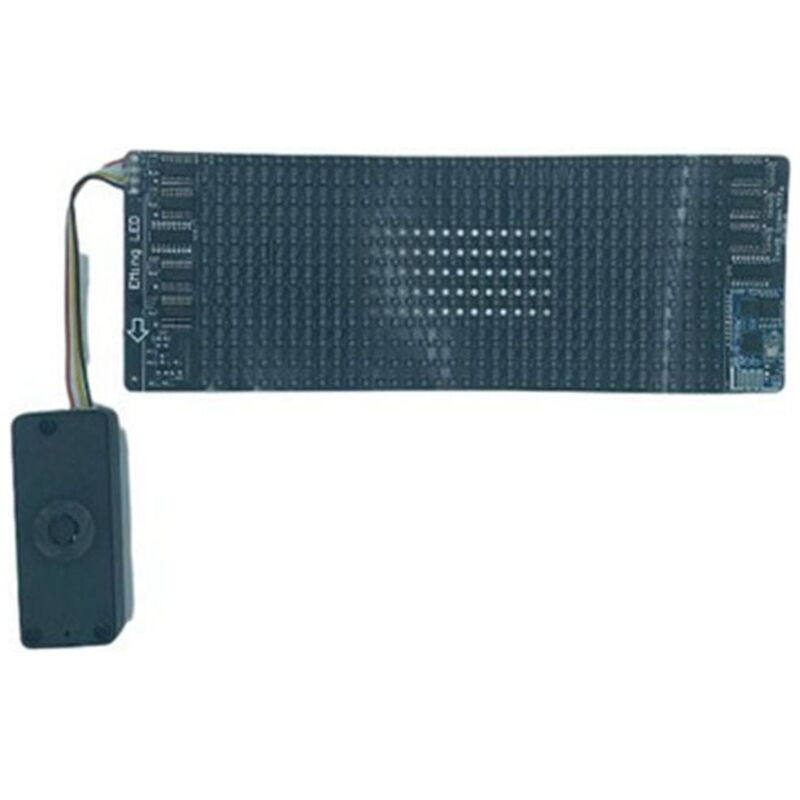 Fournitures de bureau Organisation de bureau Affichage publicitaire flexible LED couleur Éditeur de téléphone portable Bluetooth Décoration de bureau