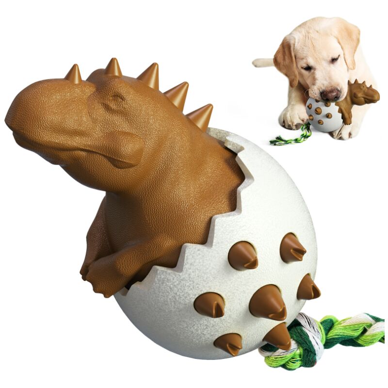 Fournitures pour Animaux de Compagnie, bâtons molaires pour Chiots, Jouets pour Chiens, œufs de Dinosaures, bâtons molaires pour Chiens, brosses à