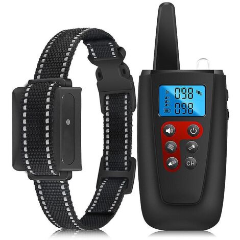 Fournitures pour animaux de compagnie pour dresseur de chiens, collier pour chien, aboyeur sonore et vibration