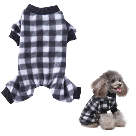 Fournitures pour animaux de compagnie Vêtements pour chiens Vêtements de ménage Vêtements pour animaux de compagnie Pyjamas Vêtements en peluche pour animaux de compagnie xl