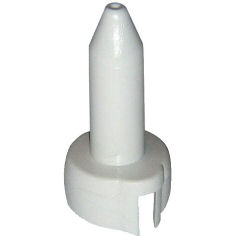 MERMIER Fourreau plastique blanc pour paumelle universelle - BOURG - M-789032