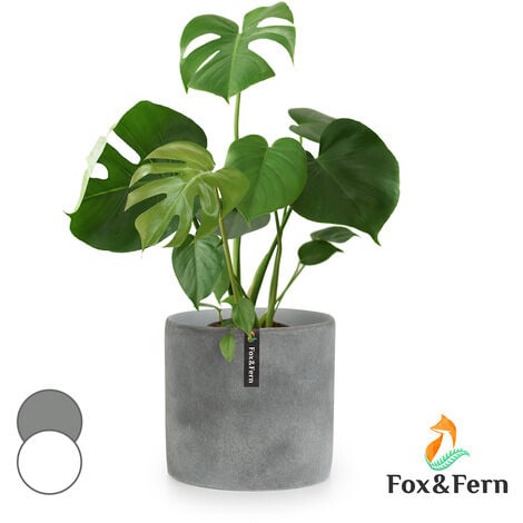 Pot en terre cuite rond pour vos plantes même en extérieur - Amadera Taille  42 cm x 51 cm de diamètre (44 cm en intérieur)