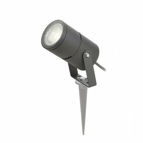 FOX lampe projecteur extérieur gris anthracite 230V LED 9W 120° IP65 3000K