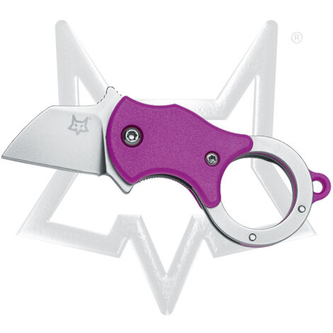 Fox mini-ta pliage. Nylon Viola HDL-1.4116 INOX ST. SandBl. Blld