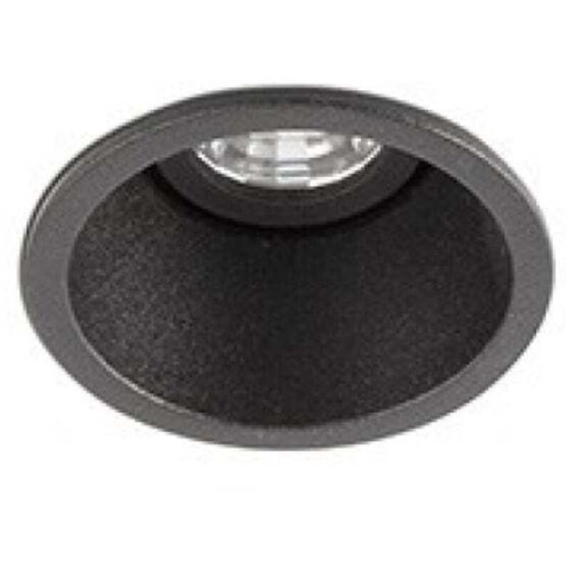 

Faro Barcelona - FOX Empotrable de pared negro orientable - NEGRO MATE