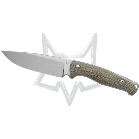 Fox/Vox Tur Fixes Messer Green Micarta-N690CO Finishing Blade SW