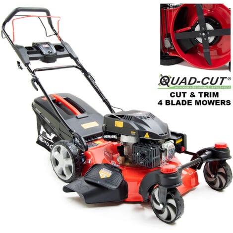 Fox Zero Turn Quad-Cut 20" Self Propelled Petrol Lawn Mower