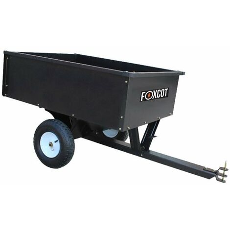 Foxcot – Tracteur tondeuse 180 kg – Benne basculante – Roues texturées 13 pouces – Dimensions 103 x 78 x 32.5 cm pour terrains accidentés - SP22139