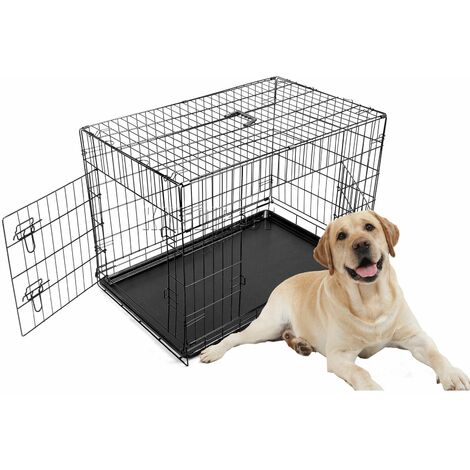 Illustration of Folding Dog Exercise Crate Walls