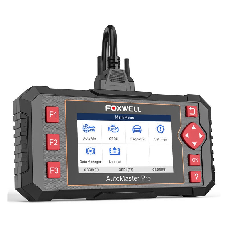 Fitags - foxwell NT604 OBD2 abs srs Scanner lecteur de Code moteur avec Scanner d'airbag lecteur de Code de Transmission automatique avec Test de