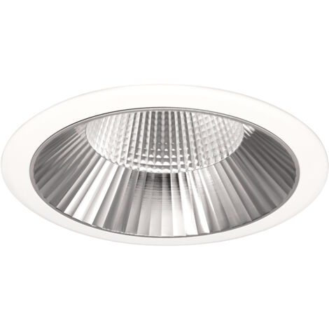 FOXY Downlight rond CCT 3000/4000K 38W 5000lm 50000h 55° IP65 IRC 80 repiquable ARIC 51412