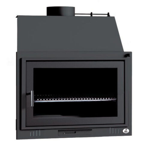 FM CALEFACCION à bois 80 cm - Porte en fonte