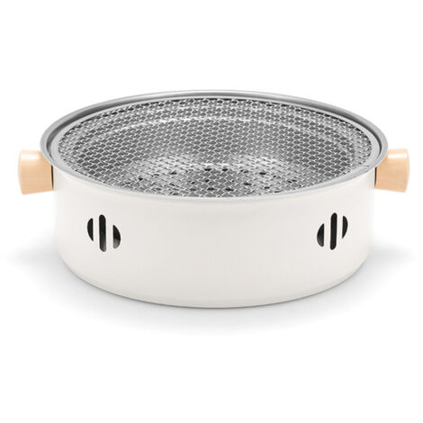 Foyer de barbecue camping Gril scindé en acier inoxydable pour camping, pique-nique, voyage