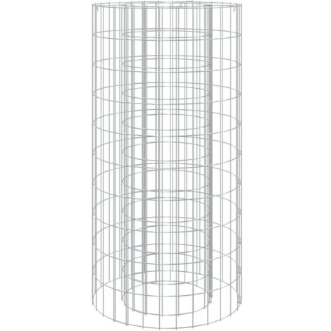 Foyer en gabion Ø 50 cm Fer galvanisé CFW276093
