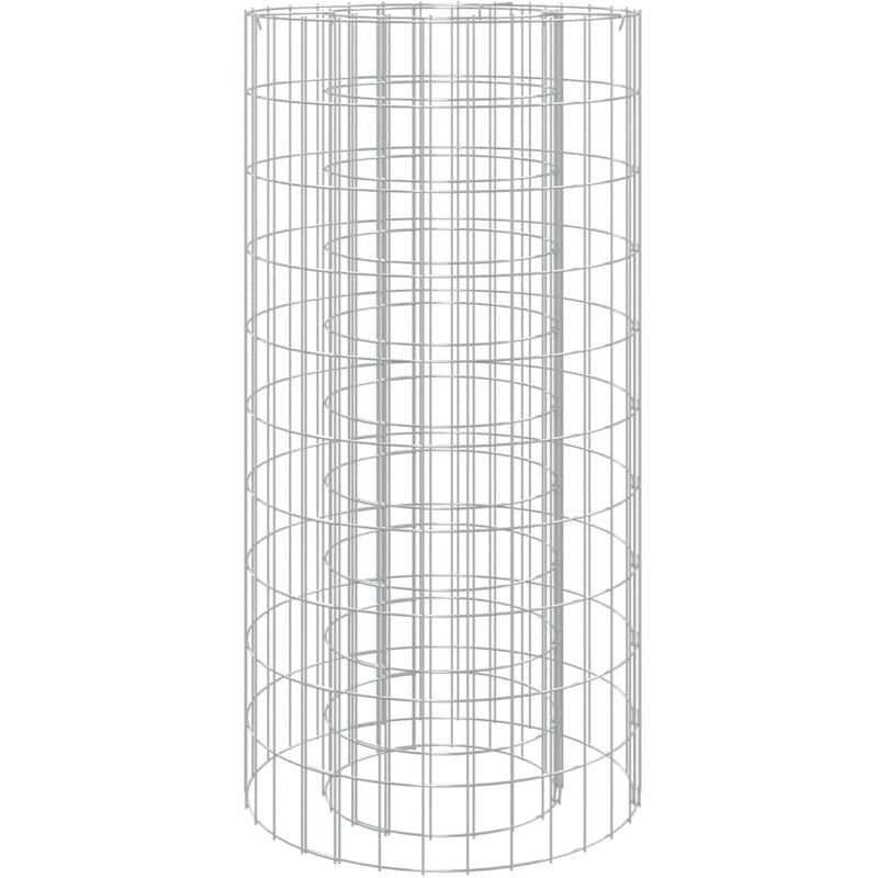 Foyer en gabion diamètre 50 cm fer galvanisé