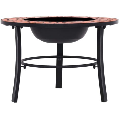 Foyer mosaïque Terre cuite 68 cm Céramique CFW971491
