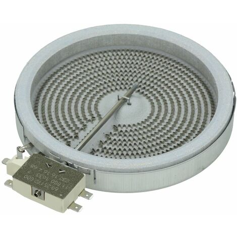 Foyer radiant 1200W (diam 145mm) (481231018887) Plaque de cuisson VEDETTE, ROSIERES, ARTHUR MARTIN ELECTROLUX, BEKO, KITCHENAID, BLOMBERG, GORENJE, ELECTROLUX, ARCELIK, BAUKNECHT, NEFF, PROGRESS, THER