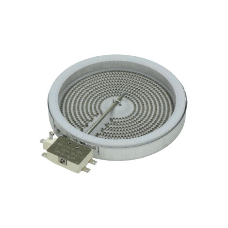 Foyer radiant 1200W (diam 145mm) pour Plaque de cuisson 481231018887 AEG, AIRLUX, ALLIA, ALLIANCE, ARCELIK, ARISTON HOTPOINT, ARTHUR MA