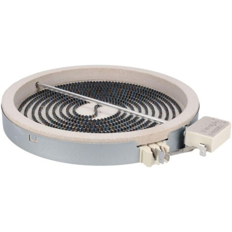 Foyer radiant 1700W - Diamètre : 200 mm pour four, cuisinière Whirlpool, Bosch, Bauknecht, Laden - 480121101516