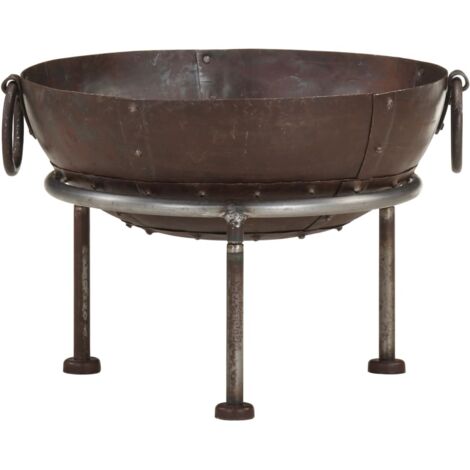 Foyer rustique Ø 40 cm Fer CFW959836