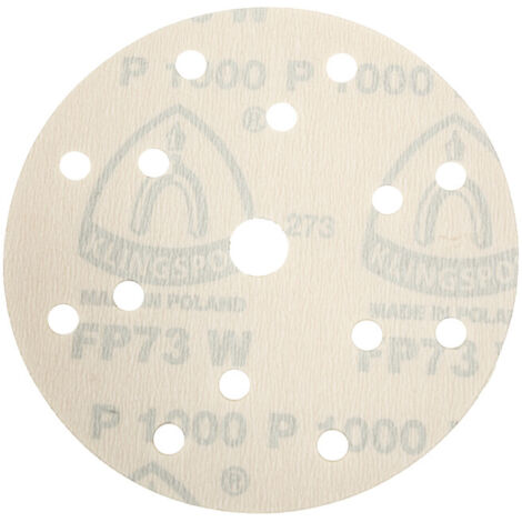 FP 73 WK Disques auto-agrippant revêtue Klingspor 150 mm Grain 120 perforation façon GLS47 100 pièces