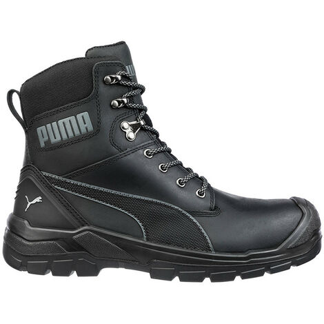FP – Bottines de sécurité S3 cuir pleine fleur – Embout fibre de verre – Semelle résistante à 300°C – Pointure 43 – Confort optimal pour environnements de travail