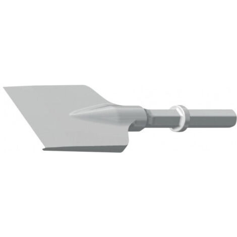 FP – Burin bêche 400 x 125 mm – 6 côtés pour marteaux pneumatiques – Pour béton armé – Coupe nette sans éclat