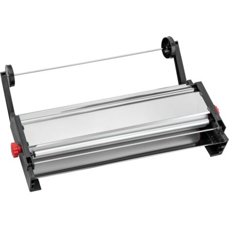 FP – Encolleuse papier peint Expert – Outil de pose pour adhésif décoratif – Conception métal epoxy – Rouleau aluminium précision – Pour tous types de papiers