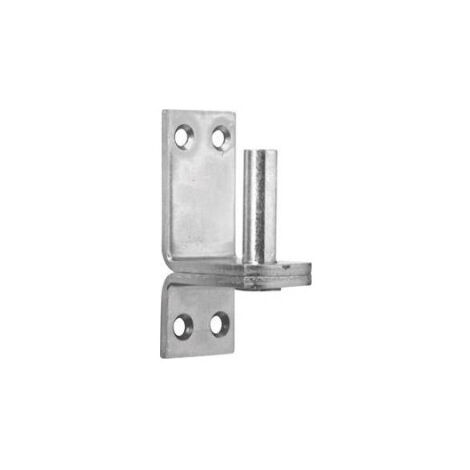 FP – Gond de porte DII 10 mm galvanisé – Fixation à vis – Pour surfaces solides – Usage professionnel et intensif