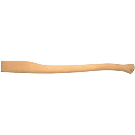 FP – Manche de hache en frêne 800 mm – Pour haches 1400/1600 g – Forme Kuhfuß pour coupe précise – Norme DIN 7295