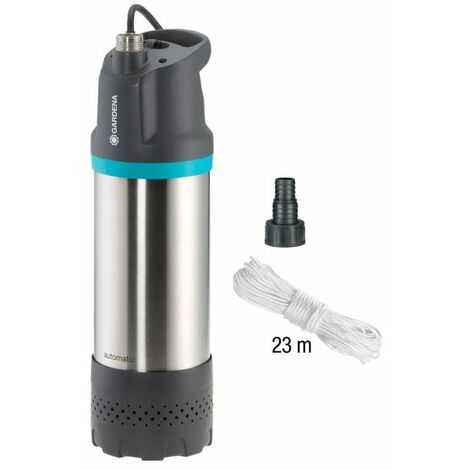FP – Pompe immergée automatique 6100/5 inox – Débit 6100 l/h – Hauteur de refoulement 47 m – Profondeur d'immersion 17 m – Protection IP X8 - 01773-61