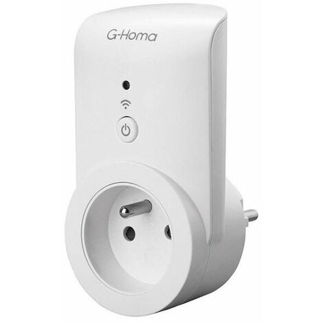 FP – Prise connectée Wifi G-Homa 7777 – Contrôle à distance via smartphone – Programmation horaire – Charge max 16A