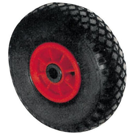 FP – Roue pneumatique 200 mm – Bande de roulement caoutchouc – Corps plastique – Roulements à rouleaux pour mouvement fluide