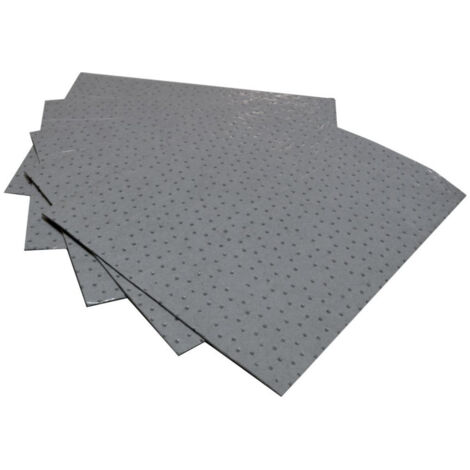 FP – Serviettes absorbantes huile 40 x 50 cm – Lot de 5 – Absorption jusqu'à 25 fois le poids – Pour zones à fort passage