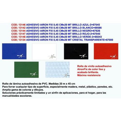 FPLUS adhesivo airon fix 0,45 cmx20 mt brillo verde-3 69243 , adhesivo airon fix 0,45 cmx20 mt brillo verde-3 69243