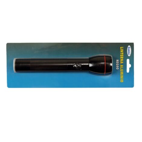 FPLUS bambu linterna aluminio negro krypton 2aa pequeña 1042a