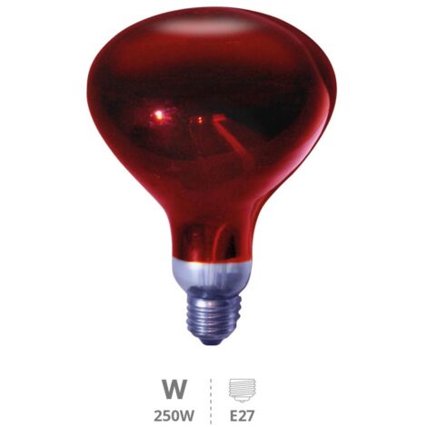 FPLUS bombilla infrarroja 250 w  e27 para estufa pli931 mi 1490