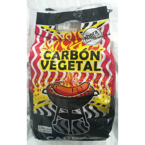 FPLUS carbon vegetal en saco de rafia 2.8 kg - 15.5 l. ref 00003