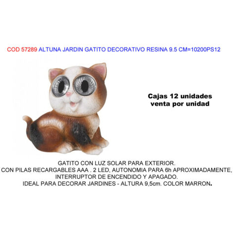 FPLUS cartel pvc "atencion prevencion" 70x50 , Cada gato tiene un diseño único.
Creado en foco alimentado por un panel solar integrado.
Hasta 6 horas de luz cada noche cuando compl