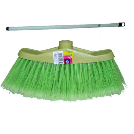 FPLUS cepillo escoba mod.super 86 con mango 02475 , cepillo escoba mod.super 86 con mango 02475