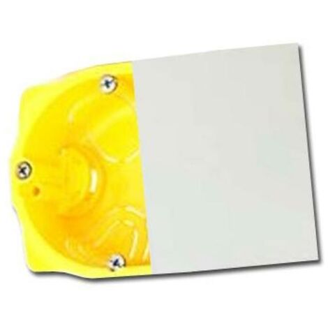 FPLUS electricidad caja pladur cuadrada 100x100x45mm granel 44630