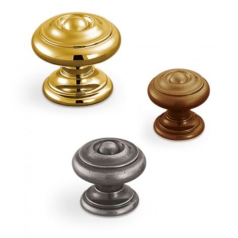 FPLUS estamp pomo zamak bronce rustico ref 8652-831 , estamp pomo zamak bronce rustico ref 8652-831