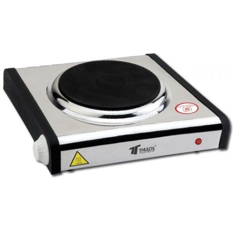 FPLUS hornillo elect.1fuego.1000w. , Cocina eléctrica de acero inoxidable, 1 quemador, THULOS TH-CE1000E/1P
1 quemador.
Exterior de acero inoxidable.
Quemadores fabricados en acero