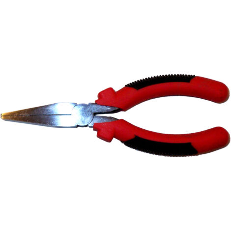 FPLUS lams alicate boca plana 6 mango rojo y negro  c0022 , lams alicate boca plana 6 mango rojo y negro  c0022