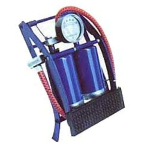 FPLUS lams bomba inflar a pedal 2 pistones o0031 , BOMBA HINCHADO DE PEDAL PARA BICIS, BALONES Y ARTICULOS INFLABLES DE CAMPING