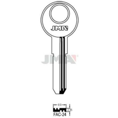 FPLUS llaves jma seguridad laton mod fac-24 , llaves jma seguridad laton mod fac-24