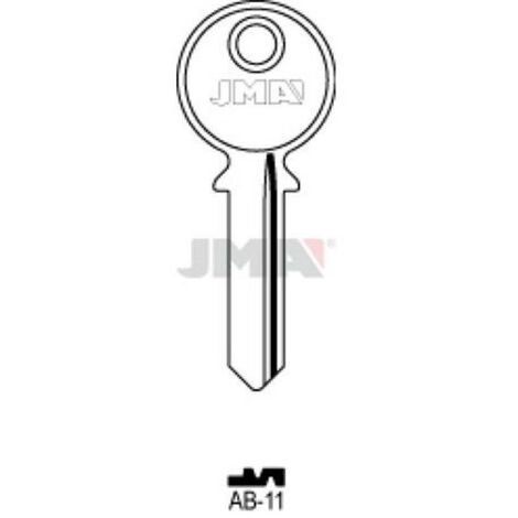 FPLUS llaves jma tipo b mod ab11 (caja 50 unidades) , llaves jma tipo b mod ab11 (caja 50 unidades)